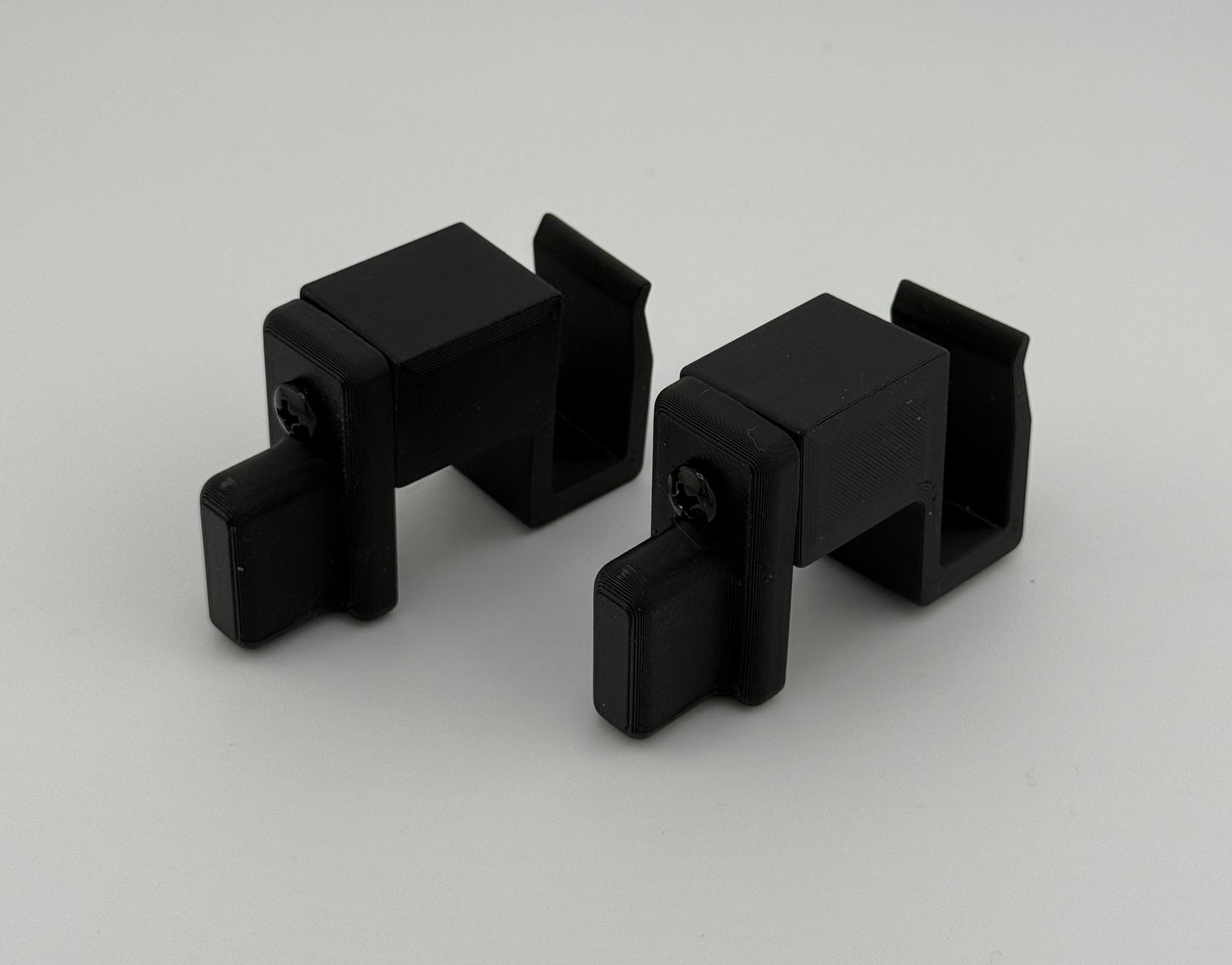 2 PACK - RV Cabinet Door Latches - Fits lower cabinets and drawers on Escape Trailers (fits 1/2 to 7/8 inch thick face frames)
