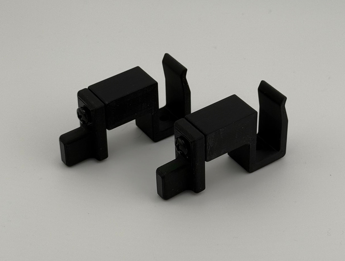 2 PACK - RV Cabinet Door Latches - Fits lower cabinets and drawers on Escape Trailers (fits 1/2 to 7/8 inch thick face frames)