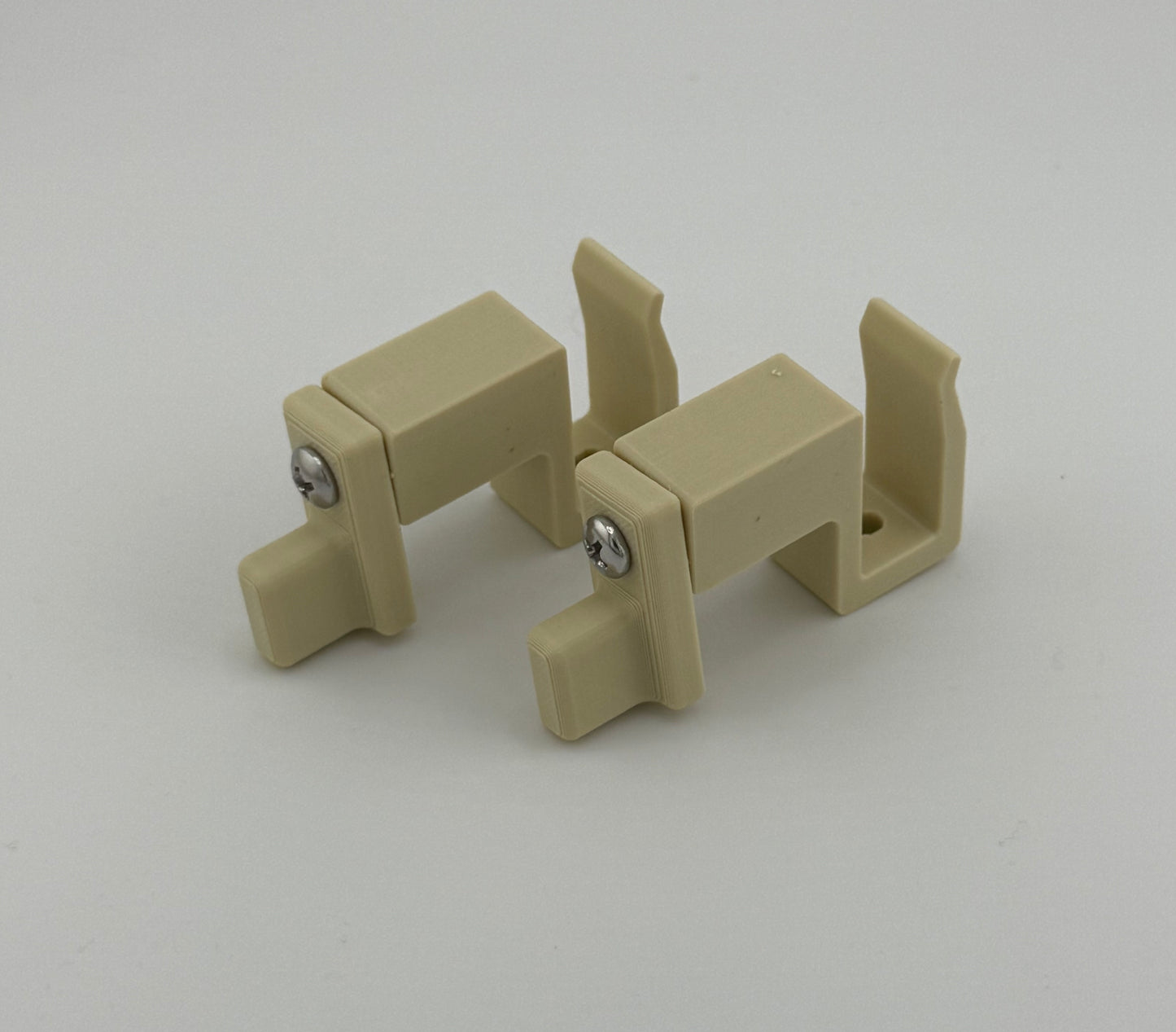 2 PACK - RV Cabinet Door Latches - Fits lower cabinets and drawers on Escape Trailers (fits 1/2 to 7/8 inch thick face frames)