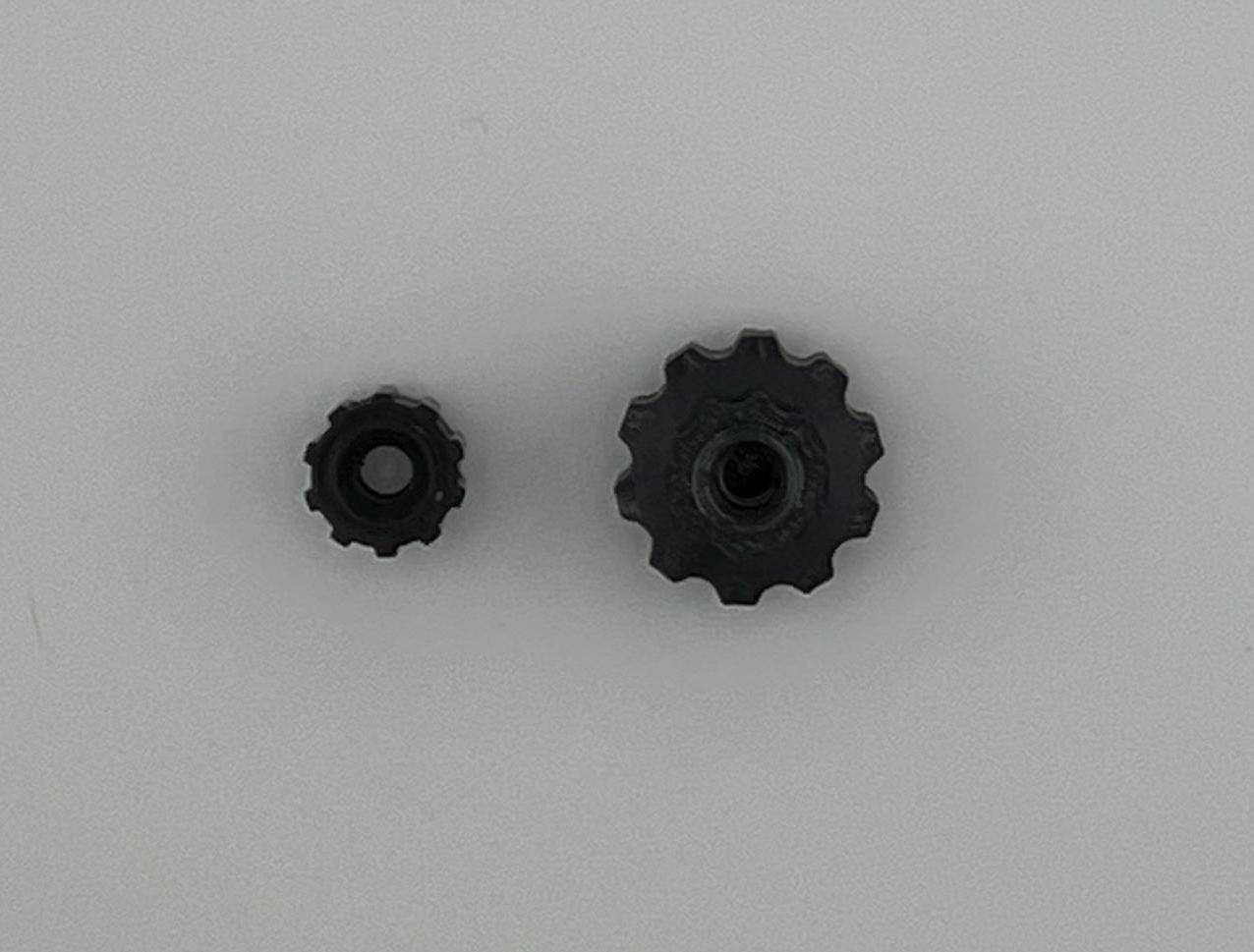 Ergonomic Knobs for Propane Tank Access Cover - M5 threads - Fits Camco Propane Tank Covers used by Escape and Many Others (2-Pack)