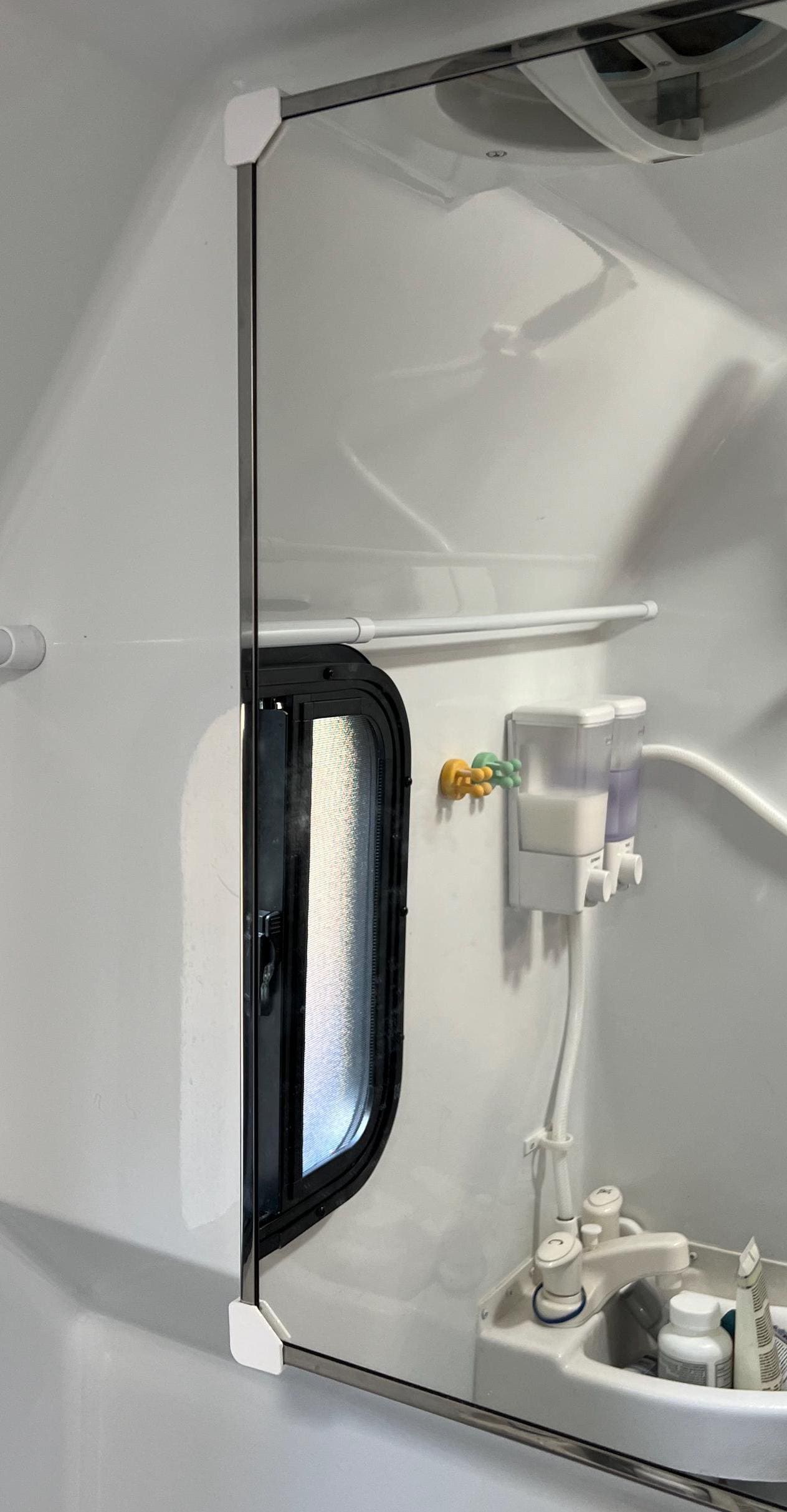 Mirror Corner Guards for Escape RV Travel Trailer