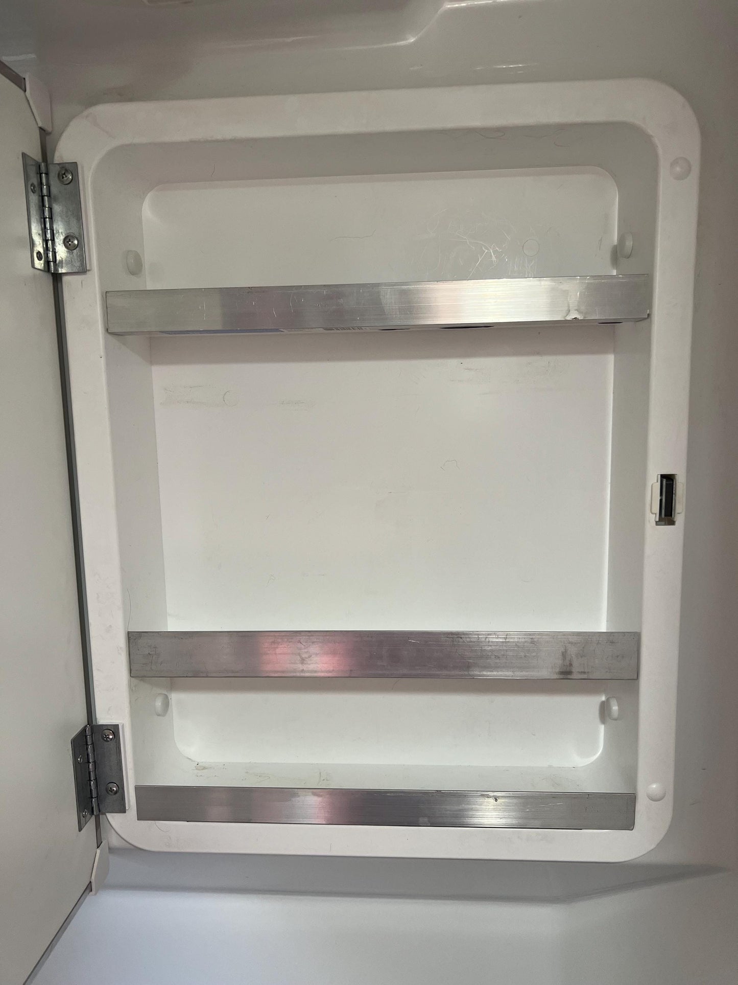 Middle-Shelf Medicine cabinet organizer for Escape Trailers (Precise fit dimensions are in the description, confirm before ordering)