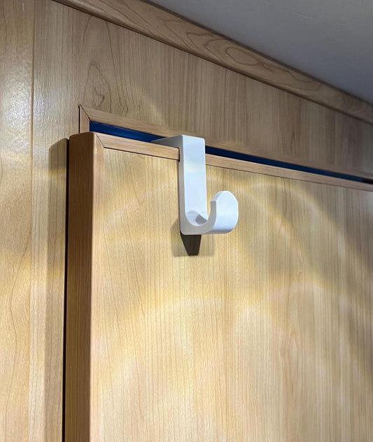 Robe Hook for Bathroom Door (Designed for Escape RV's but will fit any 1" thick door)