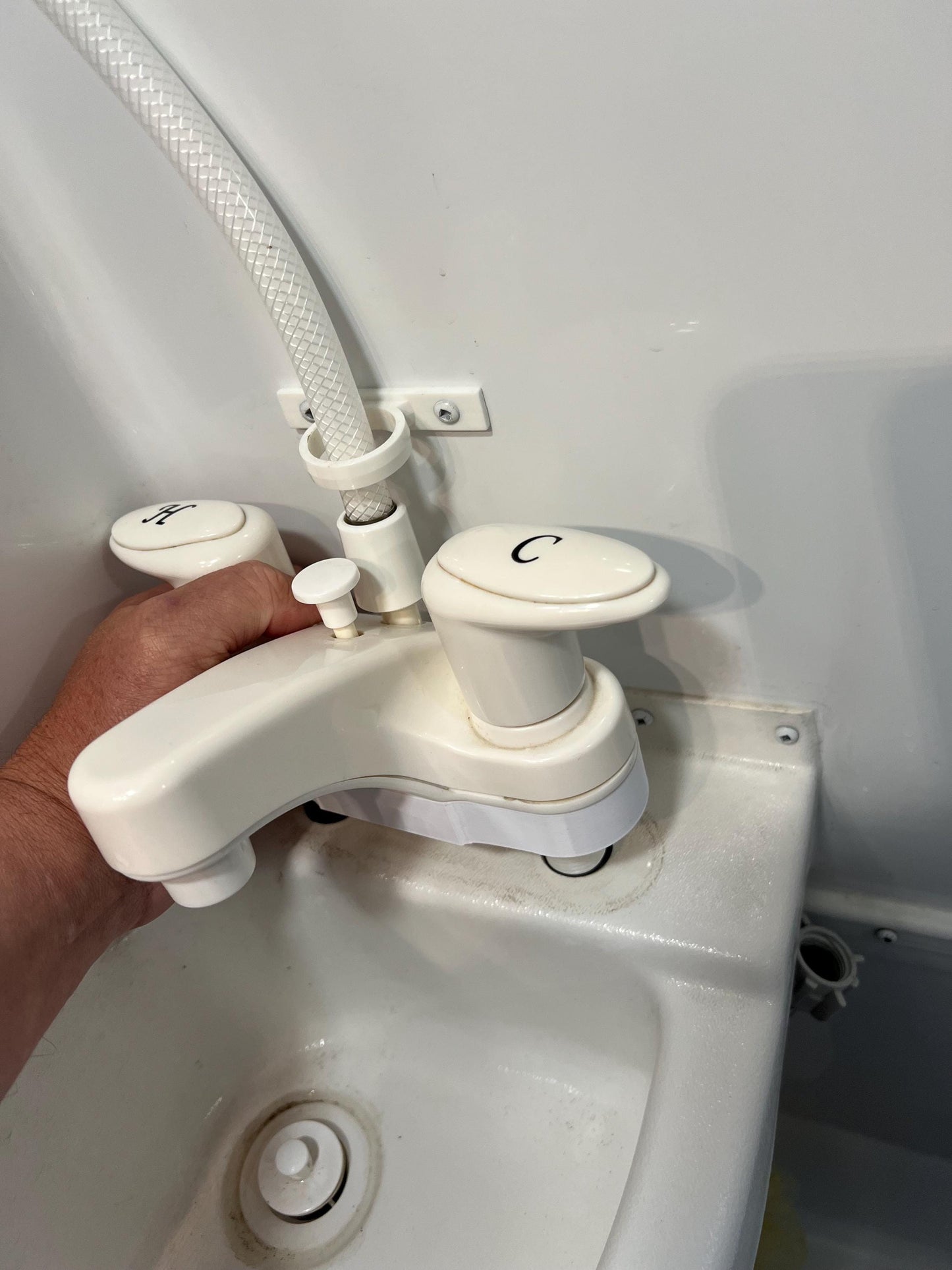Sink Faucet Riser Block for Escape RV Trailers