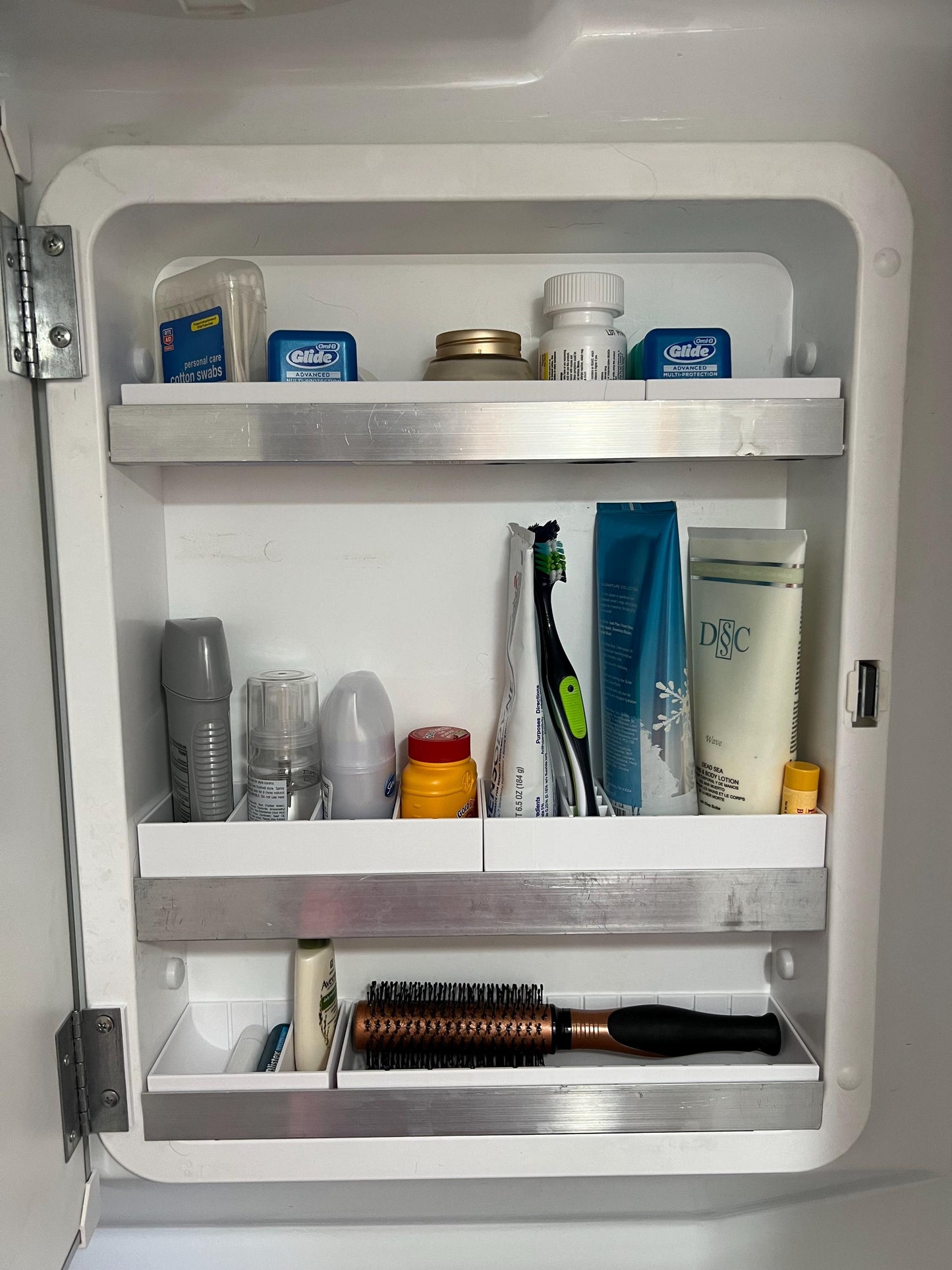 Complete Medicine Cabinet Organizer for Escape Travel Trailers