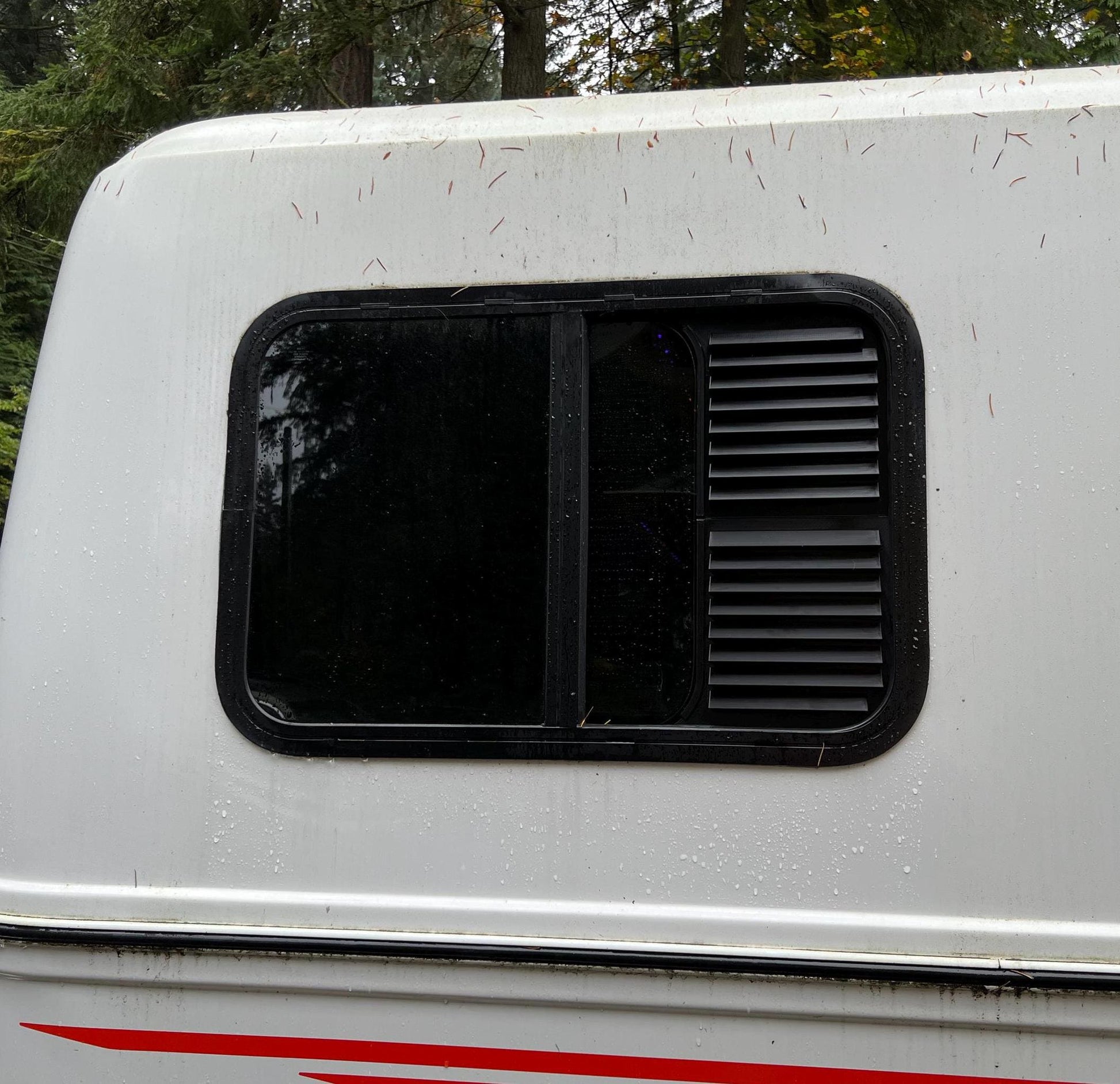 Window Ventilation Louvers for Escape and Casita trailers with framed windows