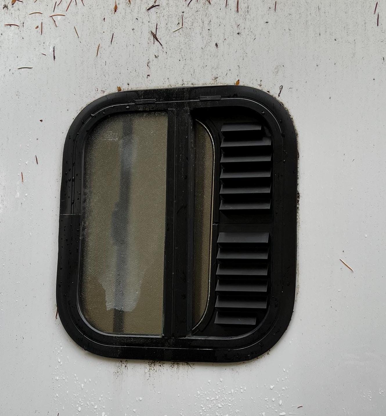 Window Ventilation Louvers for Escape and Casita trailers with framed windows
