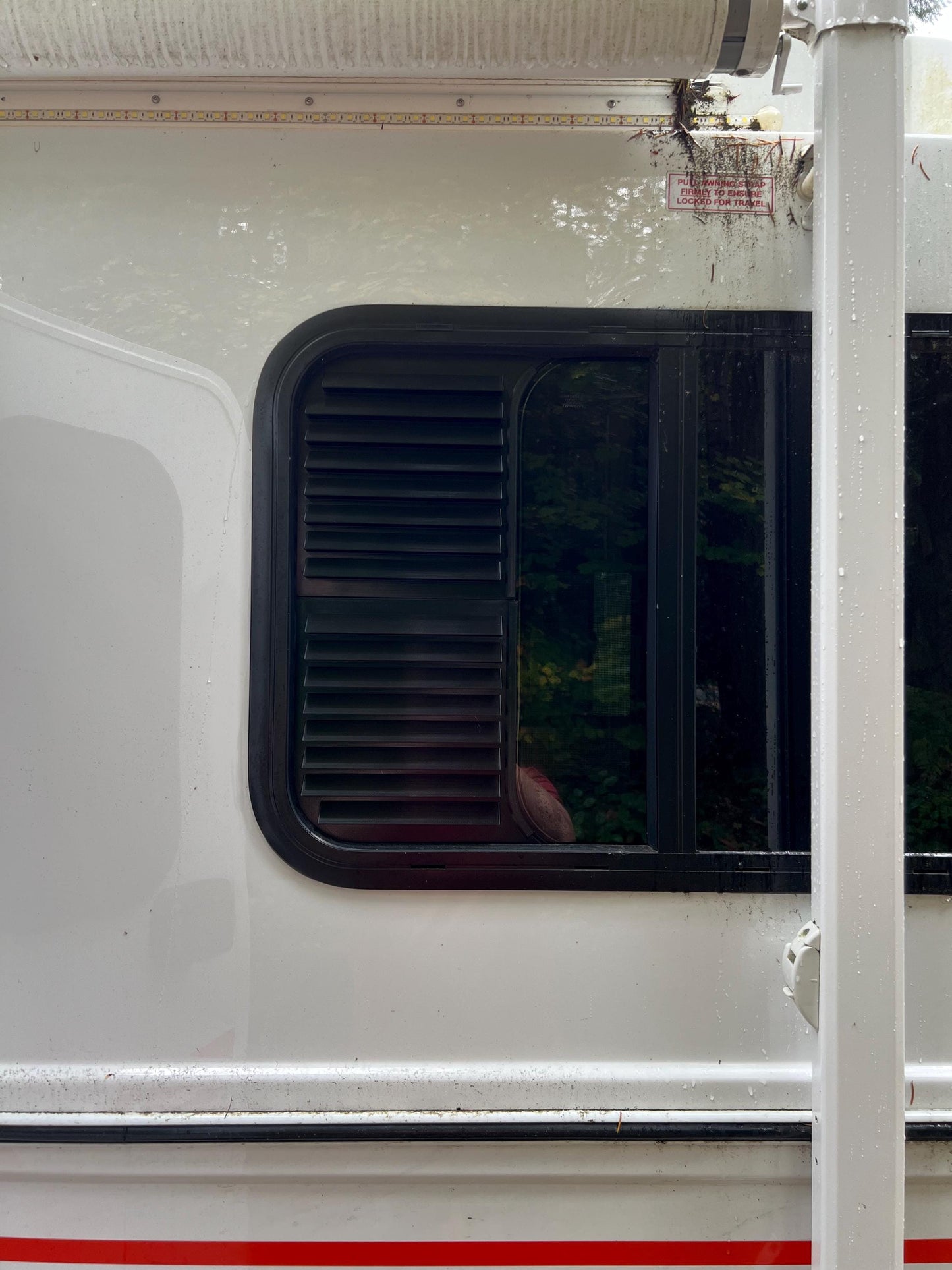 Window Ventilation Louvers for Escape and Casita trailers with framed windows