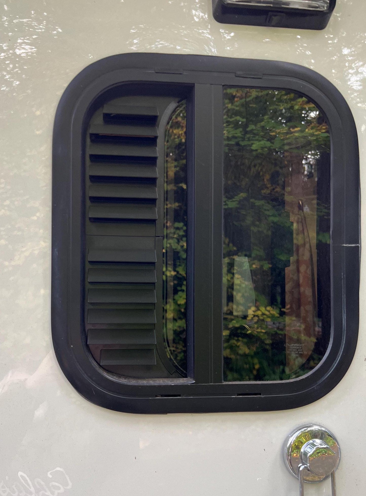 Window Ventilation Louvers for Escape and Casita trailers with framed windows