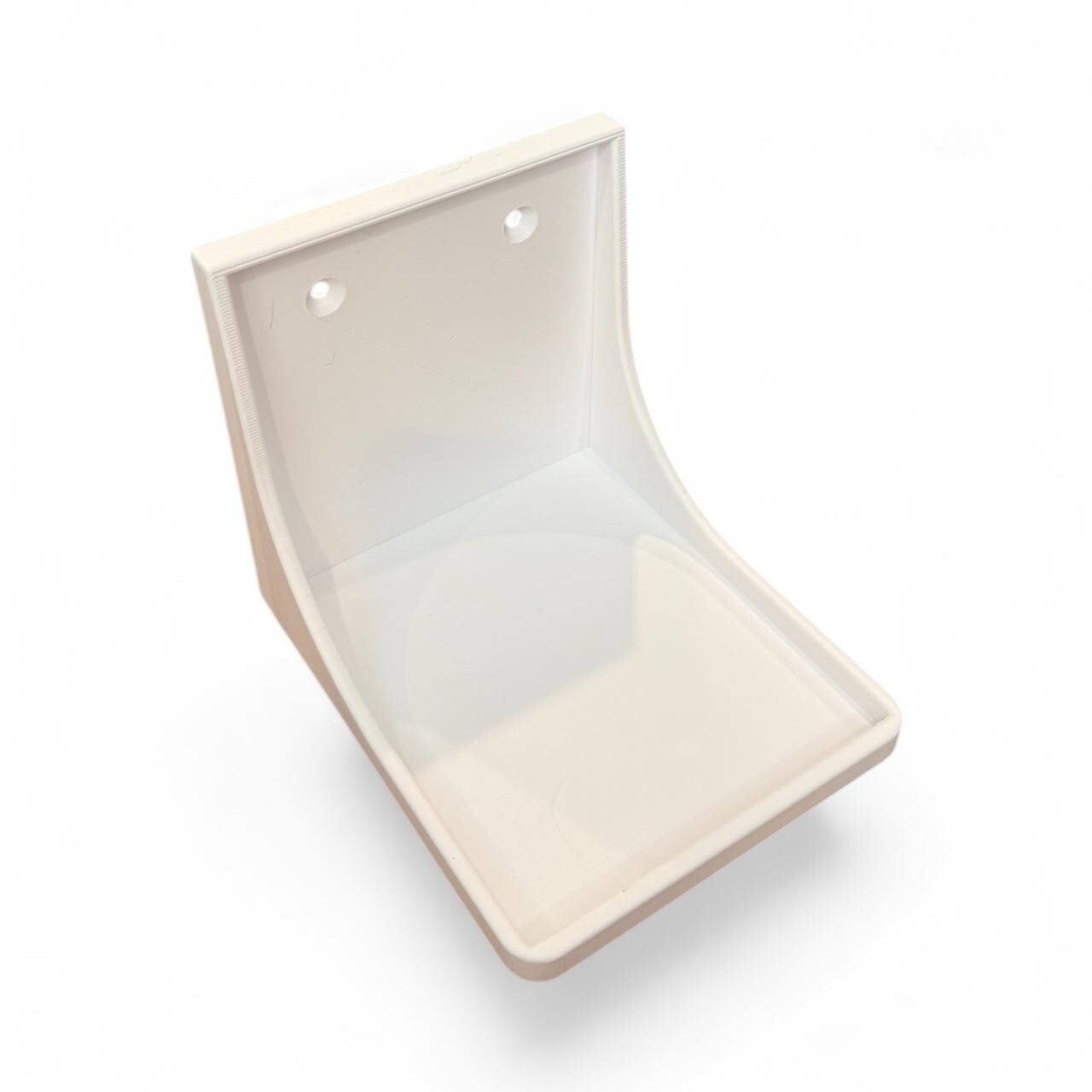 Wall Mounted Tissue box holder - Mounts with included command strips on most surfaces