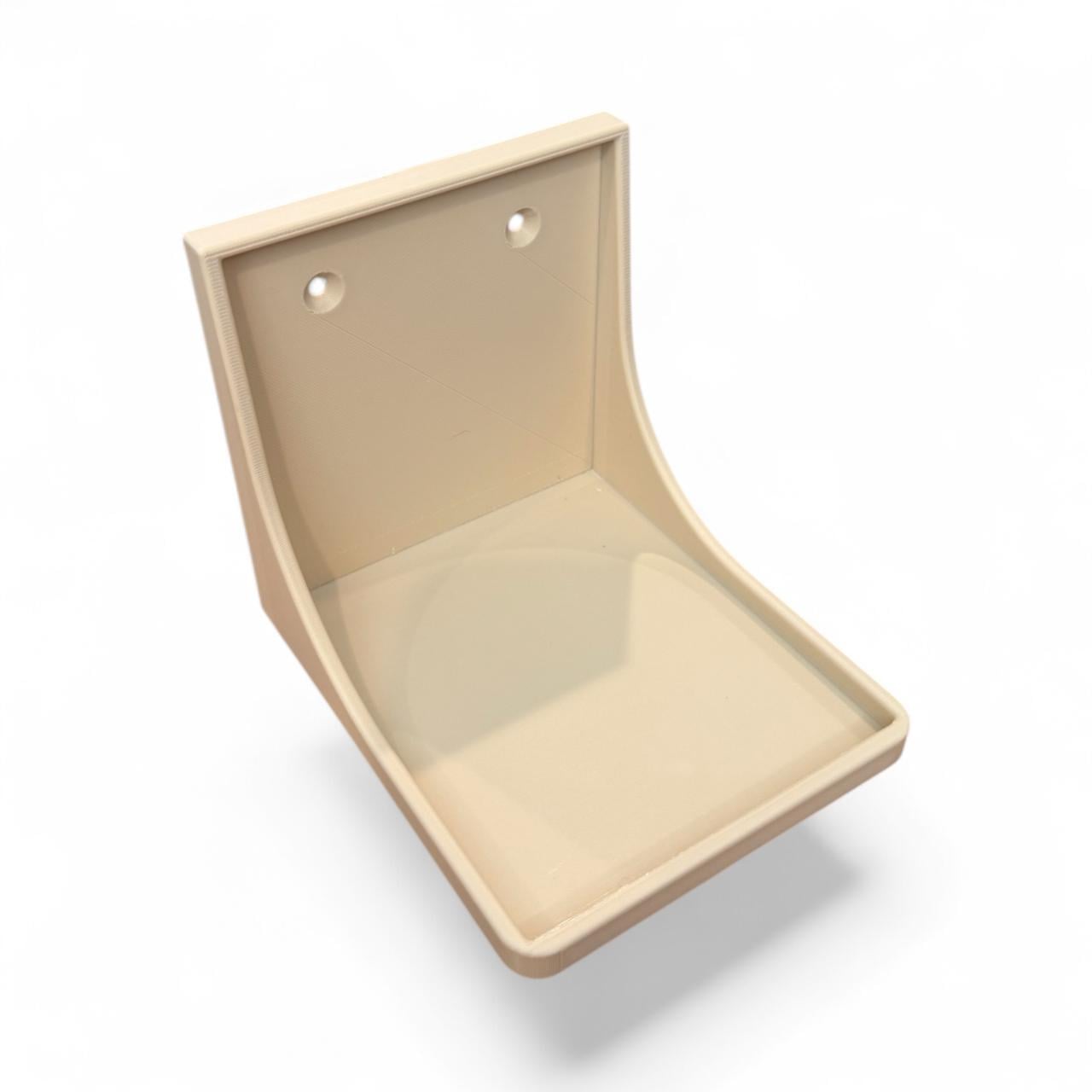 Wall Mounted Tissue box holder - Mounts with included command strips on most surfaces