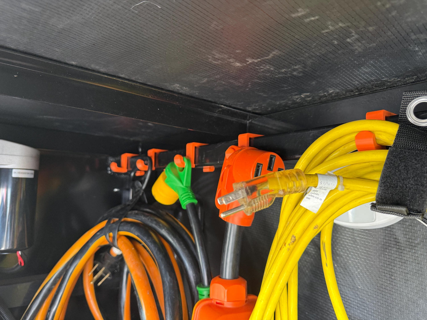 RV 5th-Wheel Storage Garage Hooks - Fits grand design and others