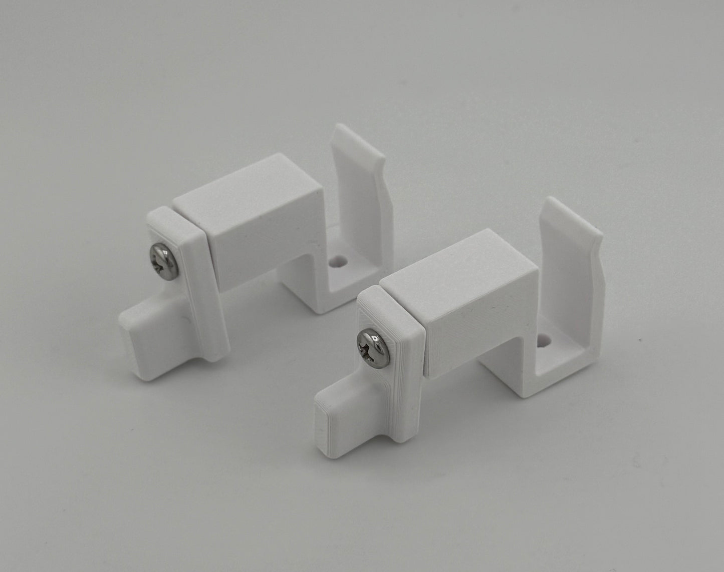 2 PACK - RV Cabinet Door Latches - Fits lower cabinets and drawers on Escape Trailers (fits 1/2 to 7/8 inch thick face frames)