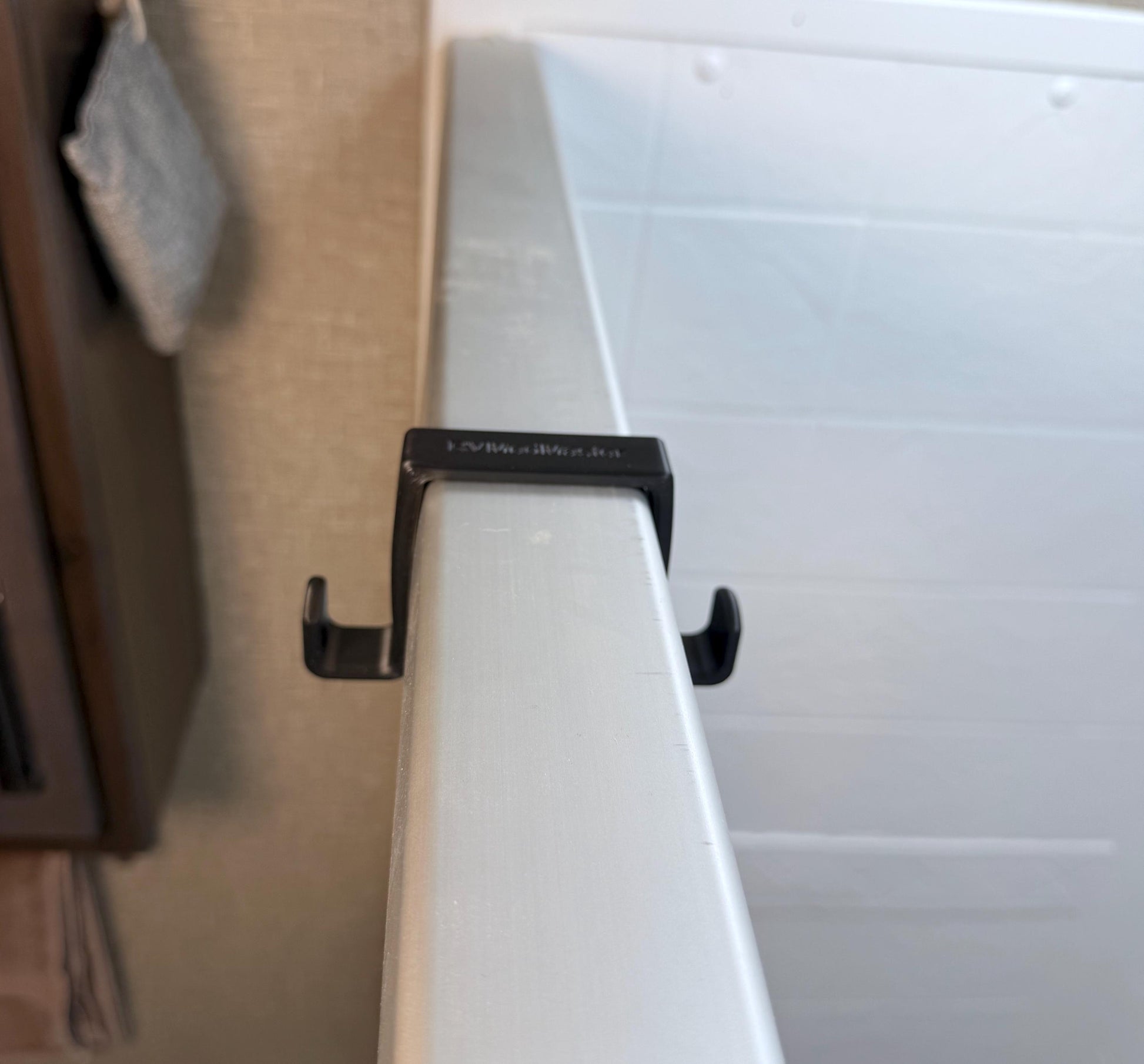 Shower Towel Hook fits Grand Design 2 3/8" Wide Shower Rail.