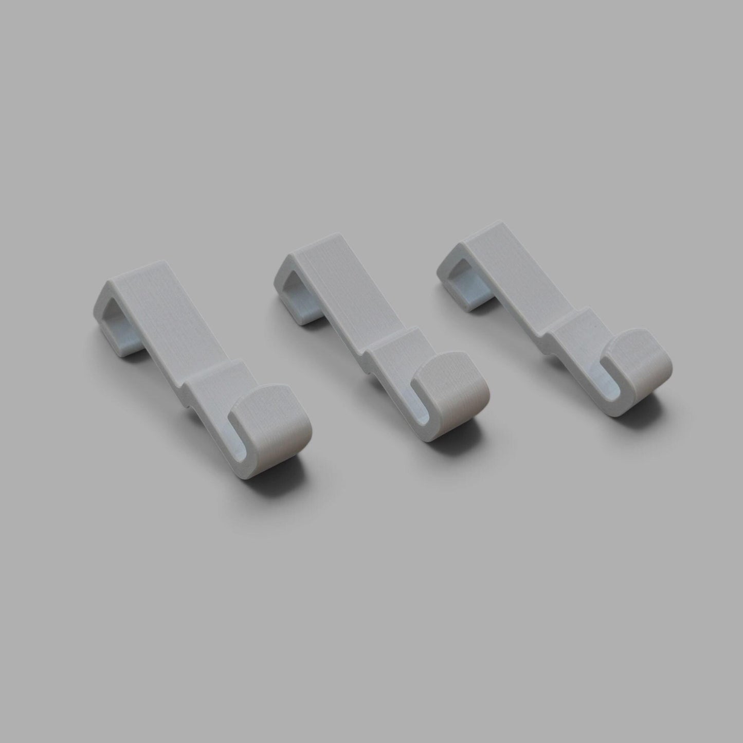 Under Overhead Cabinet Hooks (3-pack)