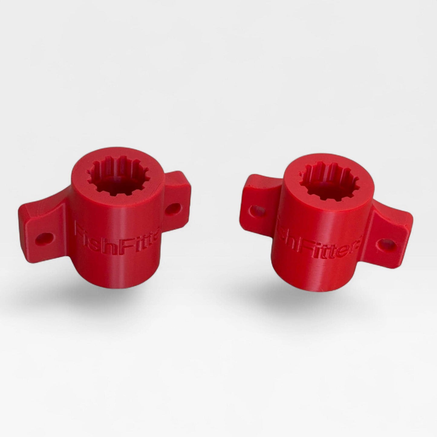 Vertical T-track to Fishing Rod Holder adapter (2-Pack) - Compatible with Scotty-type Rod Holders and Accessories