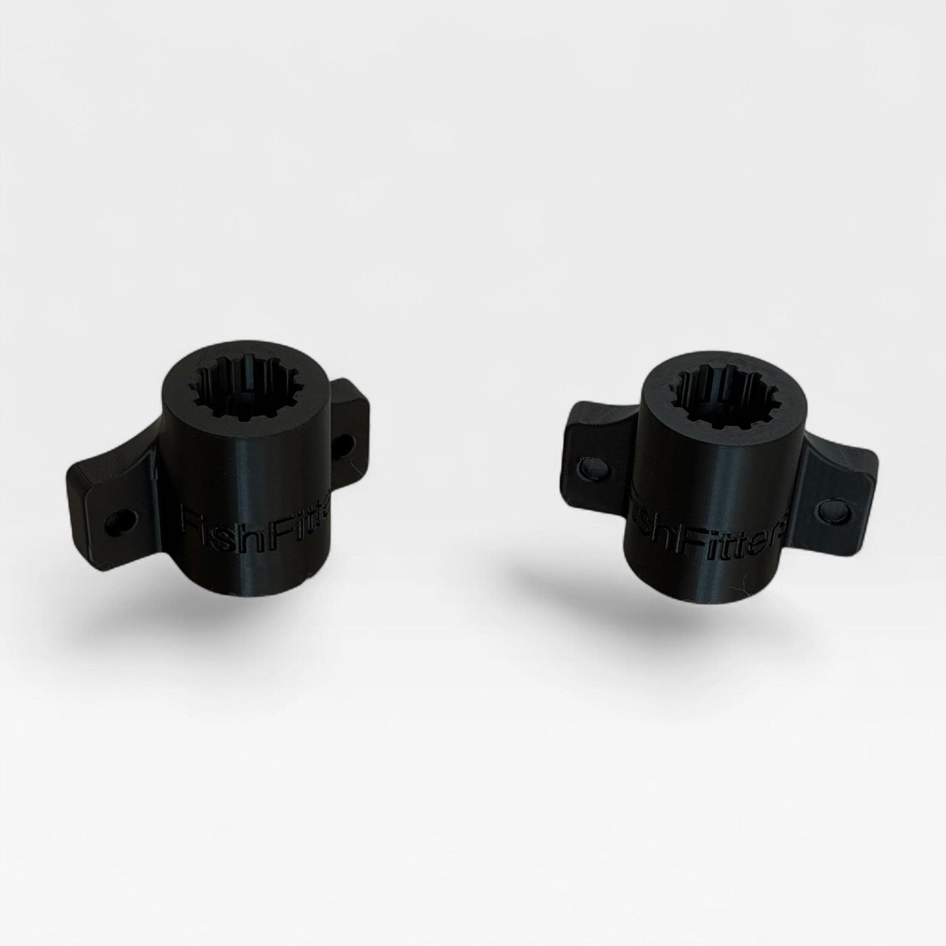 Vertical T-track to Fishing Rod Holder adapter (2-Pack) - Compatible with Scotty-type Rod Holders and Accessories