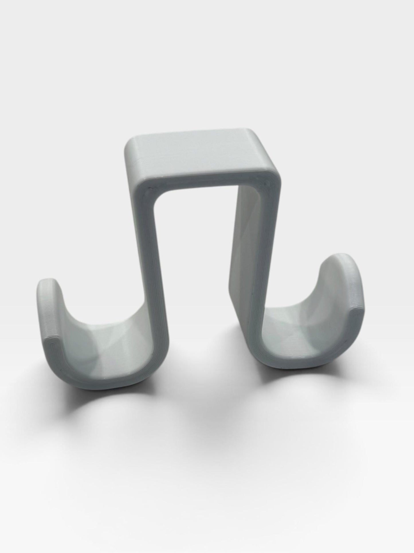 Custom 2-sided Shower Rail hook - Provide rail width under "personalization" - Dual hangers keep wet things inside and dry things outside