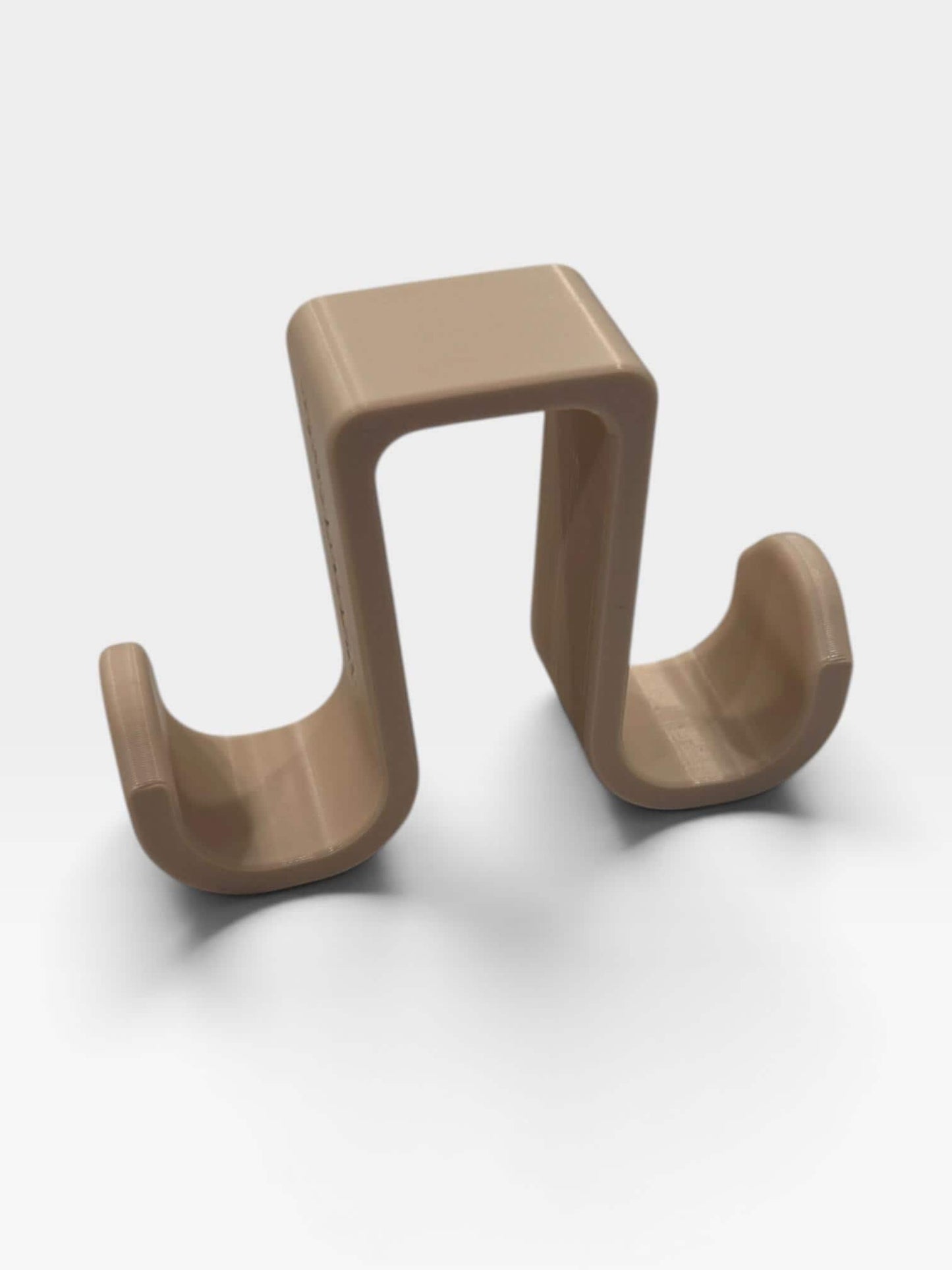 Custom 2-sided Shower Rail hook - Provide rail width under "personalization" - Dual hangers keep wet things inside and dry things outside