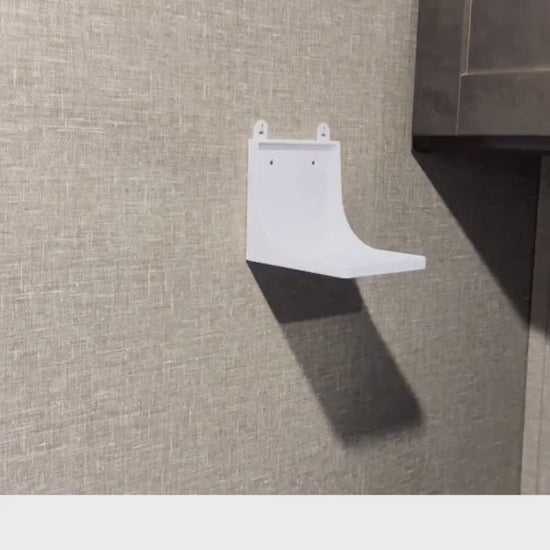 Wall Mounted Tissue box holder - Mounts with included command strips on most surfaces